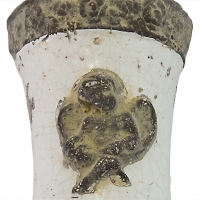 Steckvase aus Terracotta