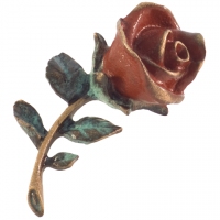 Rose, farbig